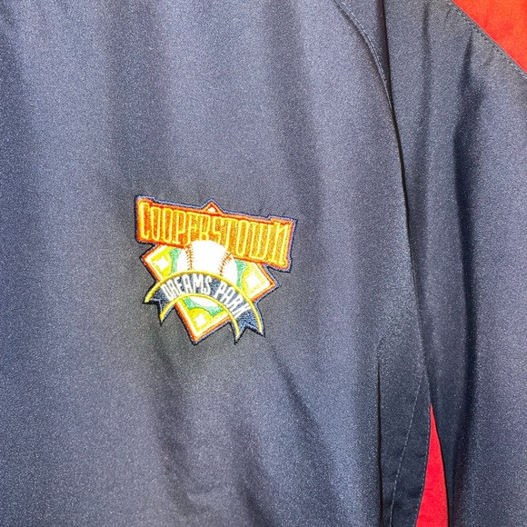 Cooperstown Baseball Jersey Mens Lg Pullover Dreams Park Vented shirt waterproof - Picture 4 of 9